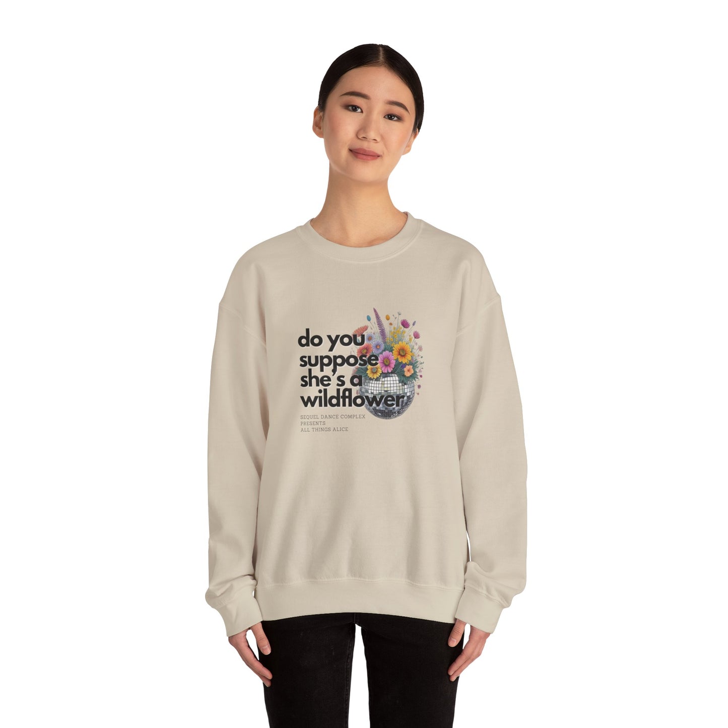 Wildflower Disco Flowers - Sweatshirt - Unisex Ultra Cotton