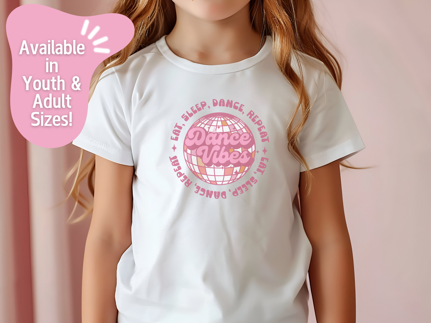 Youth Dance Vibes Short SleeveT-shirt