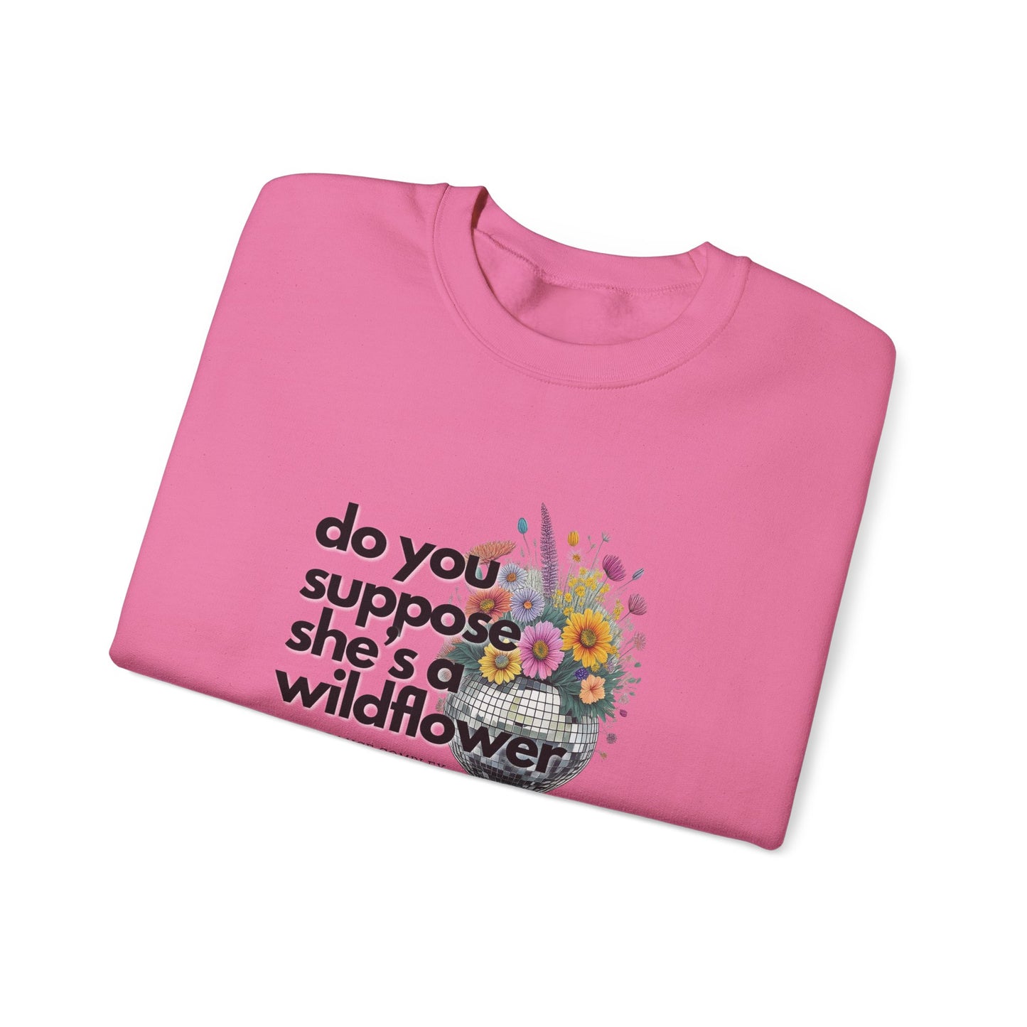 Wildflower Disco Flowers - Sweatshirt - Unisex Ultra Cotton
