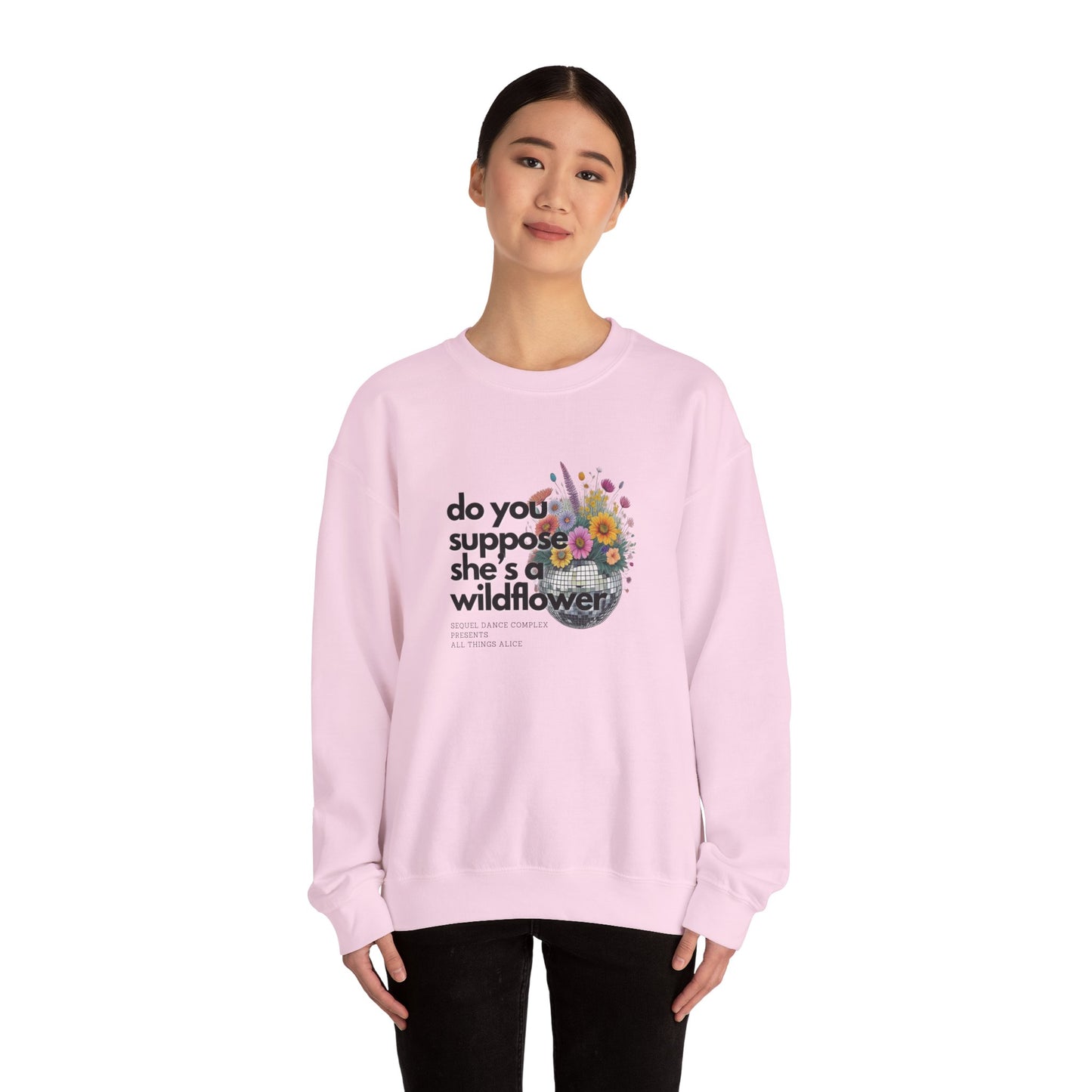 Wildflower Disco Flowers - Sweatshirt - Unisex Ultra Cotton