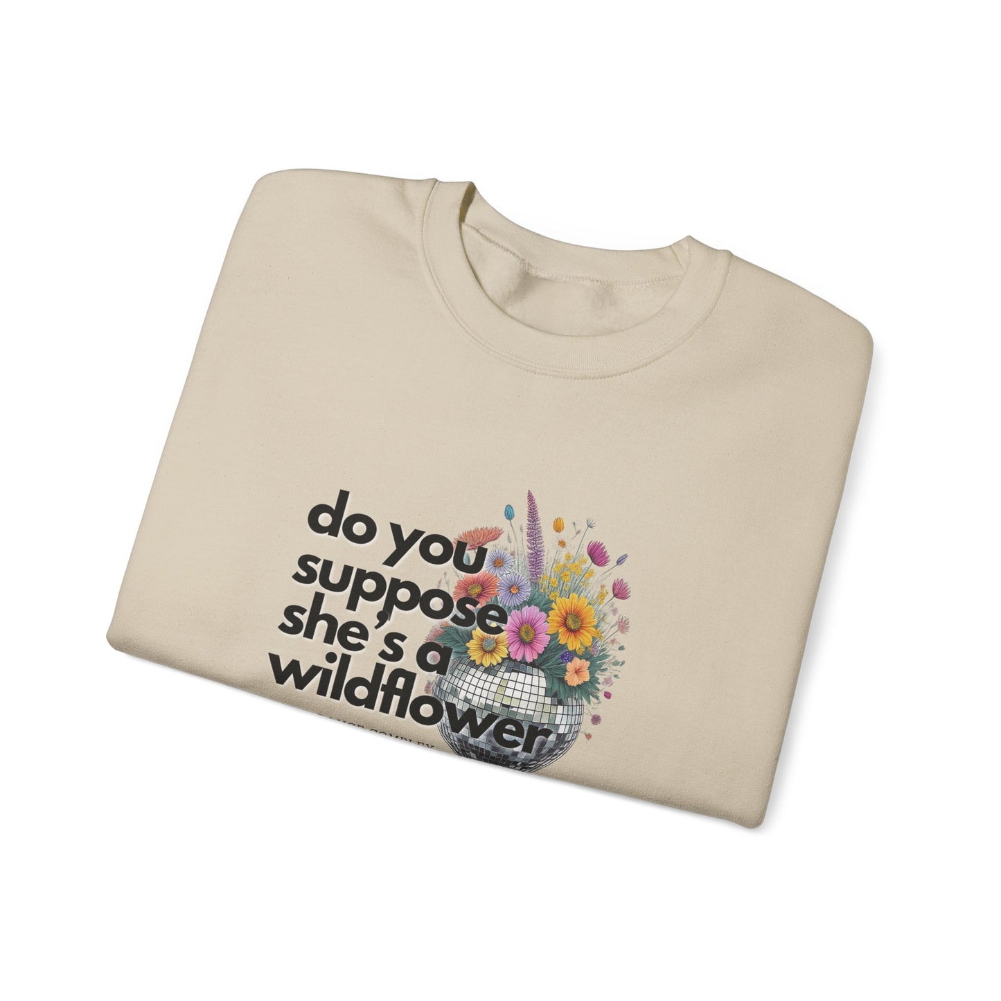 Wildflower Disco Flowers - Sweatshirt - Unisex Ultra Cotton