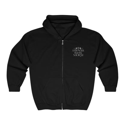 Stronger than the Storm Full Zip Hoodie