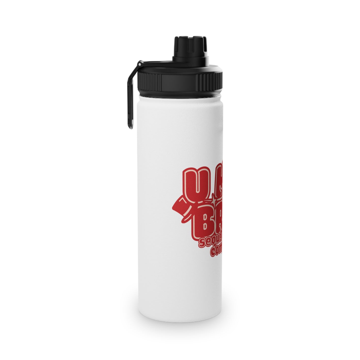 U Mad Bro? - Stainless Steel Water Bottle, Sports Lid