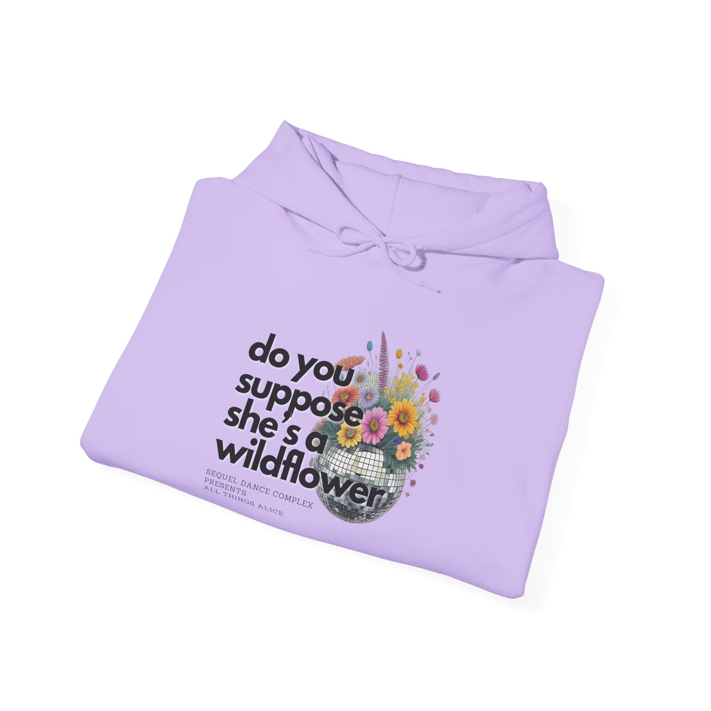 Wildflower Disco Flowers - Unisex Heavy Blend™ Hooded Sweatshirt