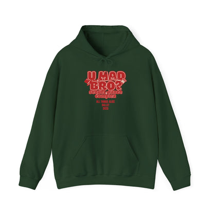 You Mad Bro? - All Things Alice - Unisex Heavy Blend™ Hooded Sweatshirt