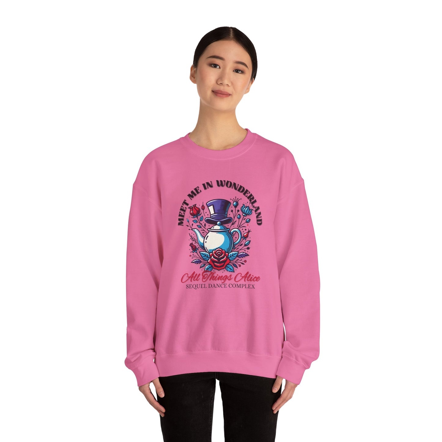 Meet Me In Wonderland - Gildan 18000 Sweatshirt