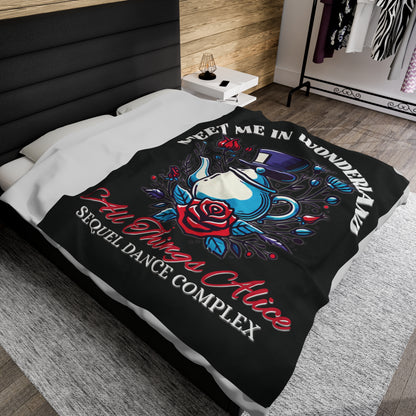 Meet Me in Wonderland -  Plush Blanket