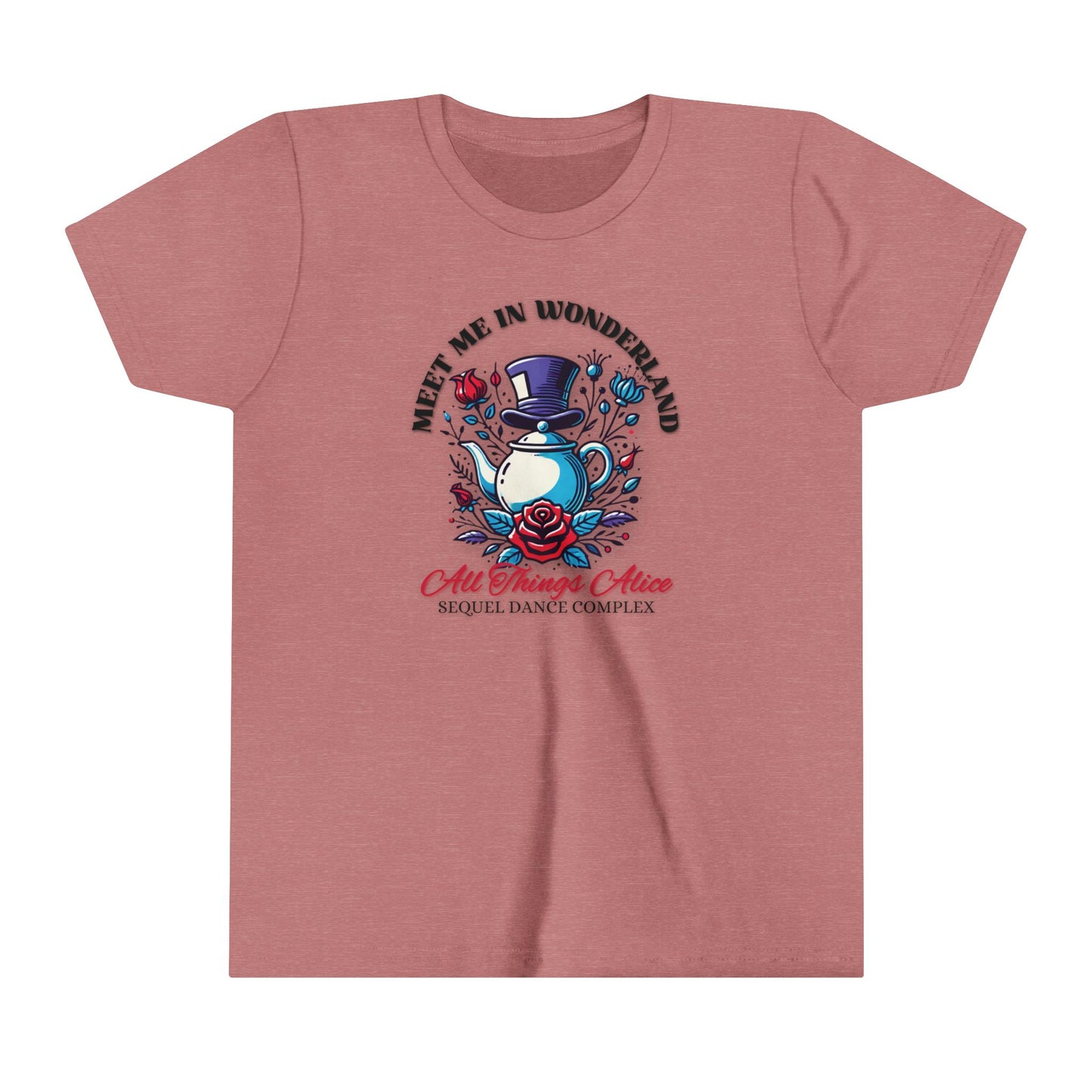 Meet Me In Wonderland -- Youth Short Sleeve Tee