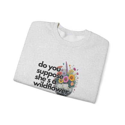 Wildflower Disco Flowers - Sweatshirt -  Unisex Ultra Cotton