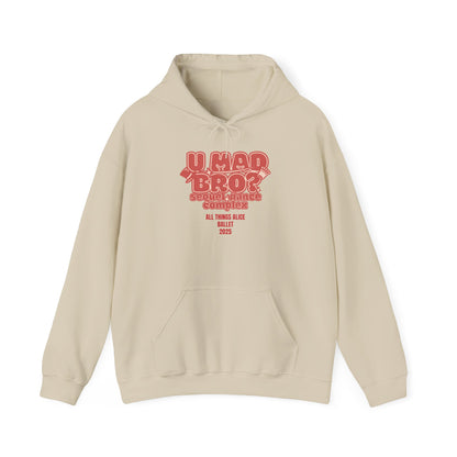 You Mad Bro? - All Things Alice - Unisex Heavy Blend™ Hooded Sweatshirt