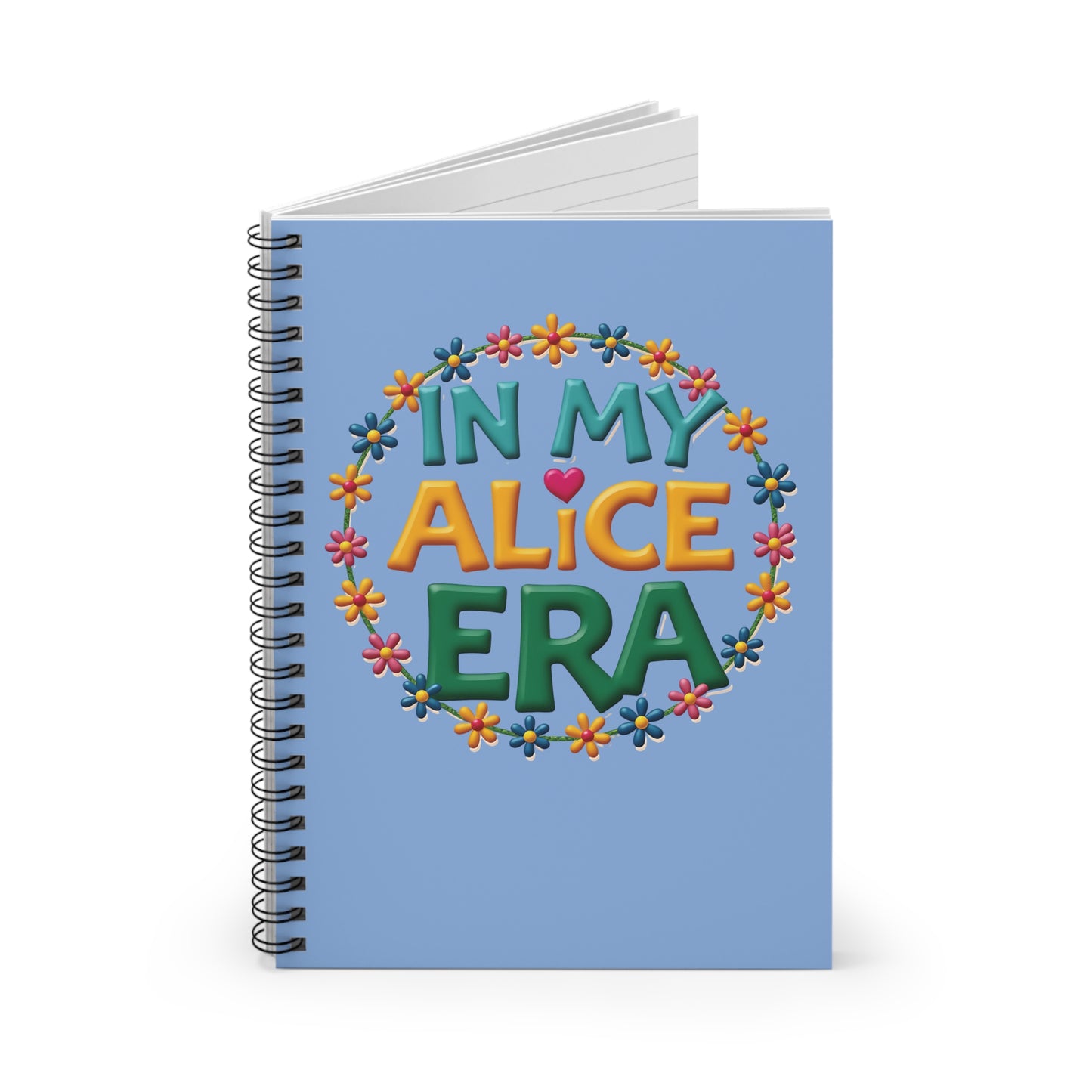 In My Alice Era Spiral Notebook - Ruled Line