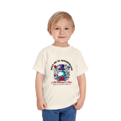 Meet Me In Wonderland - Toddler Short Sleeve Tee