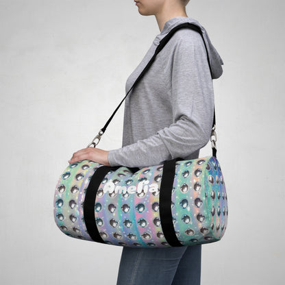 Holographic Disco Ball Duffel Bag with optional Personalization