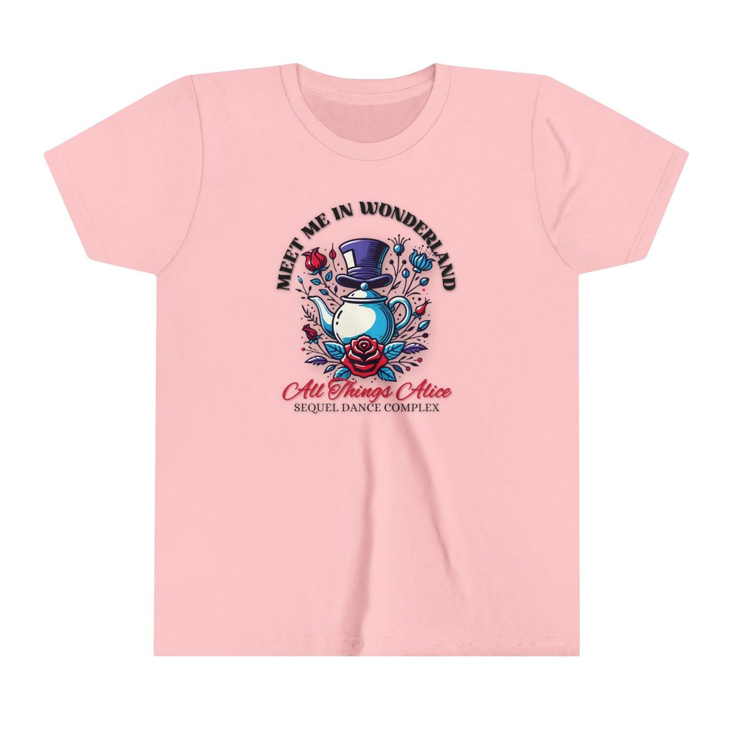 Meet Me In Wonderland -- Youth Short Sleeve Tee