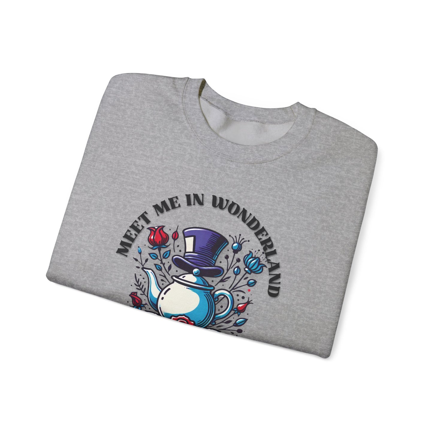 Meet Me In Wonderland - Gildan 18000 Sweatshirt