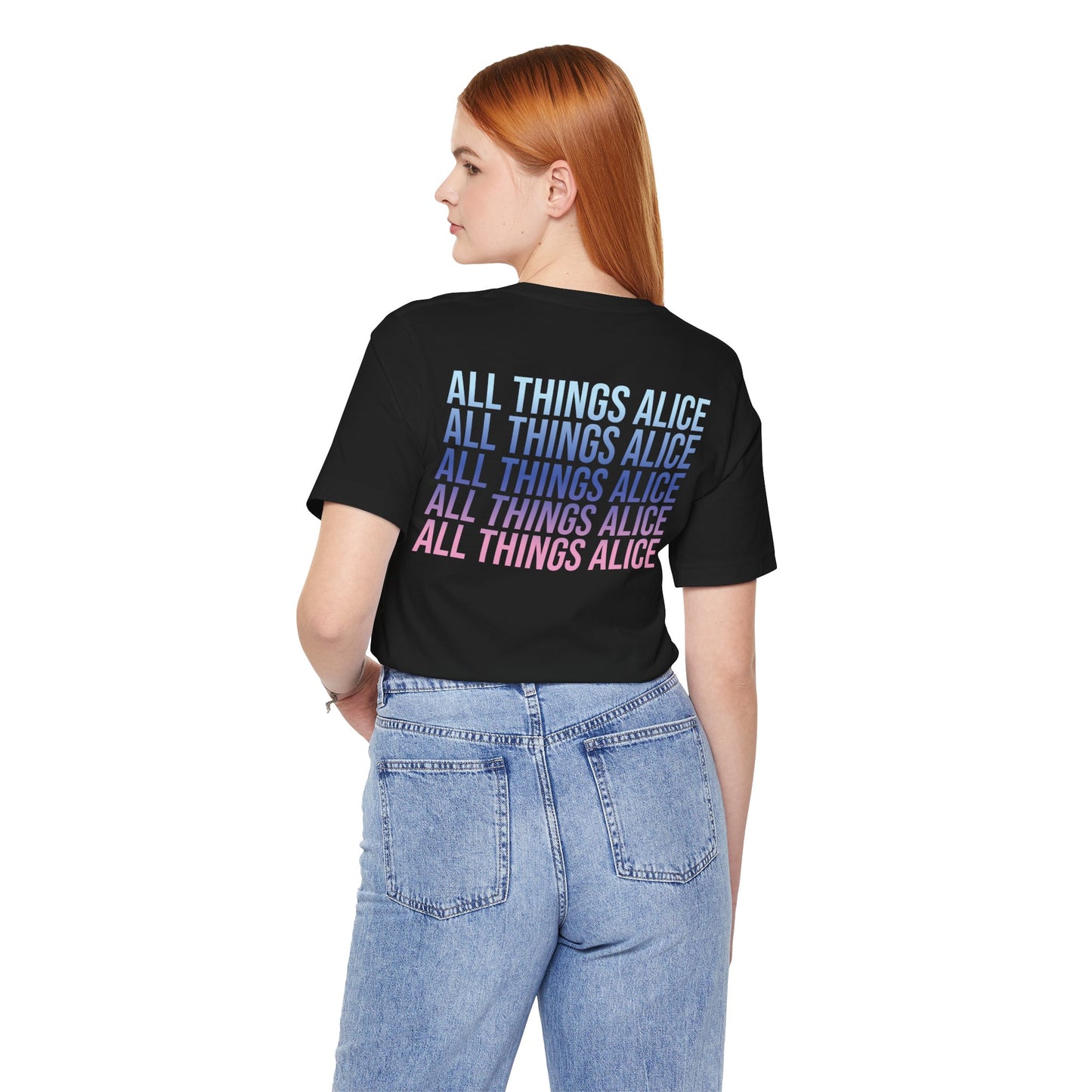 All Things Alice - Bubblegum Queen - Unisex Jersey Short Sleeve Tee