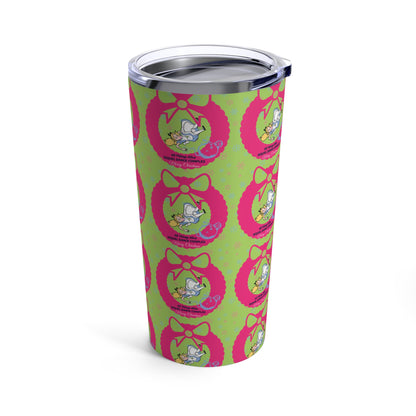 Alice Christmas Tumbler 20oz