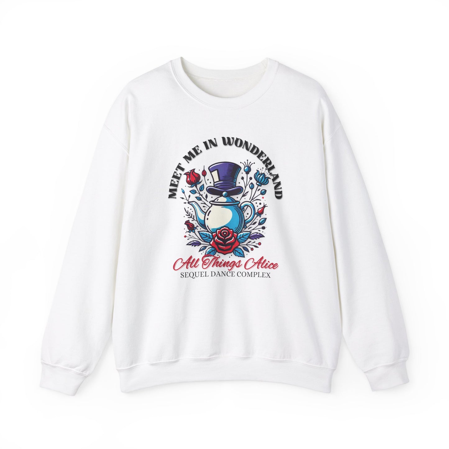 Meet Me In Wonderland - Gildan 18000 Sweatshirt