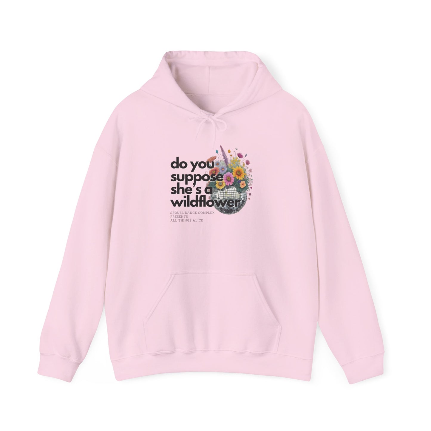 Wildflower Disco Flowers - Unisex Heavy Blend™ Hooded Sweatshirt