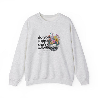 Wildflower Disco Flowers - Sweatshirt -  Unisex Ultra Cotton