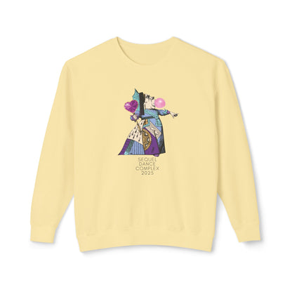 Bubblegum queen Comfort Colors Unisex Lightweight Crewneck Sweatshirt