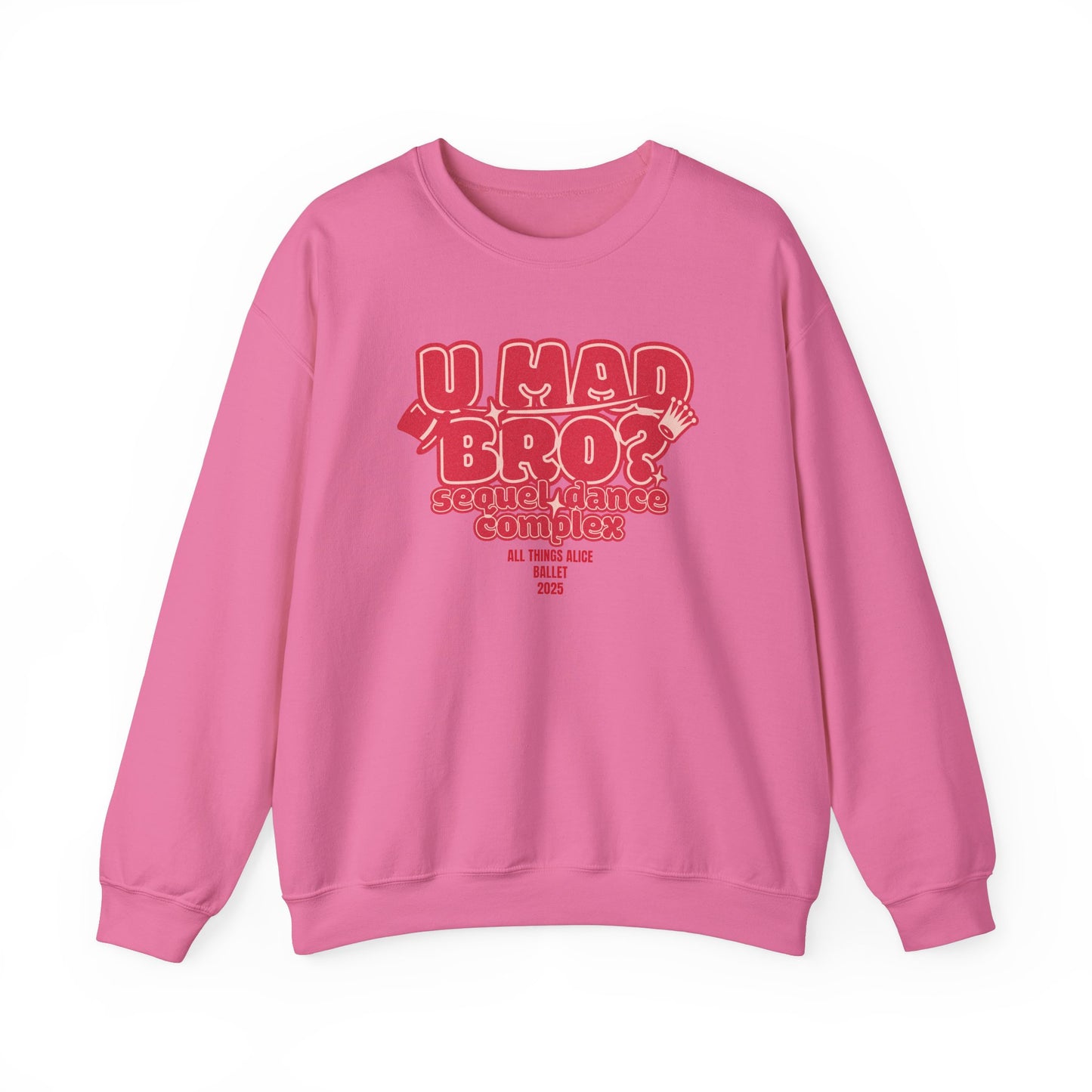 You Mad Bro? - All Things Alice - Unisex Heavy Blend™ Crewneck Sweatshirt