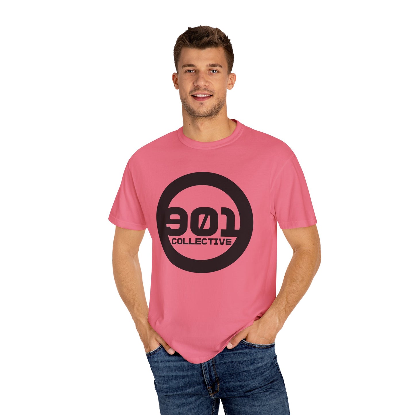 901 Collective Comfort Colors Tee - Circle Logo T-Shirt