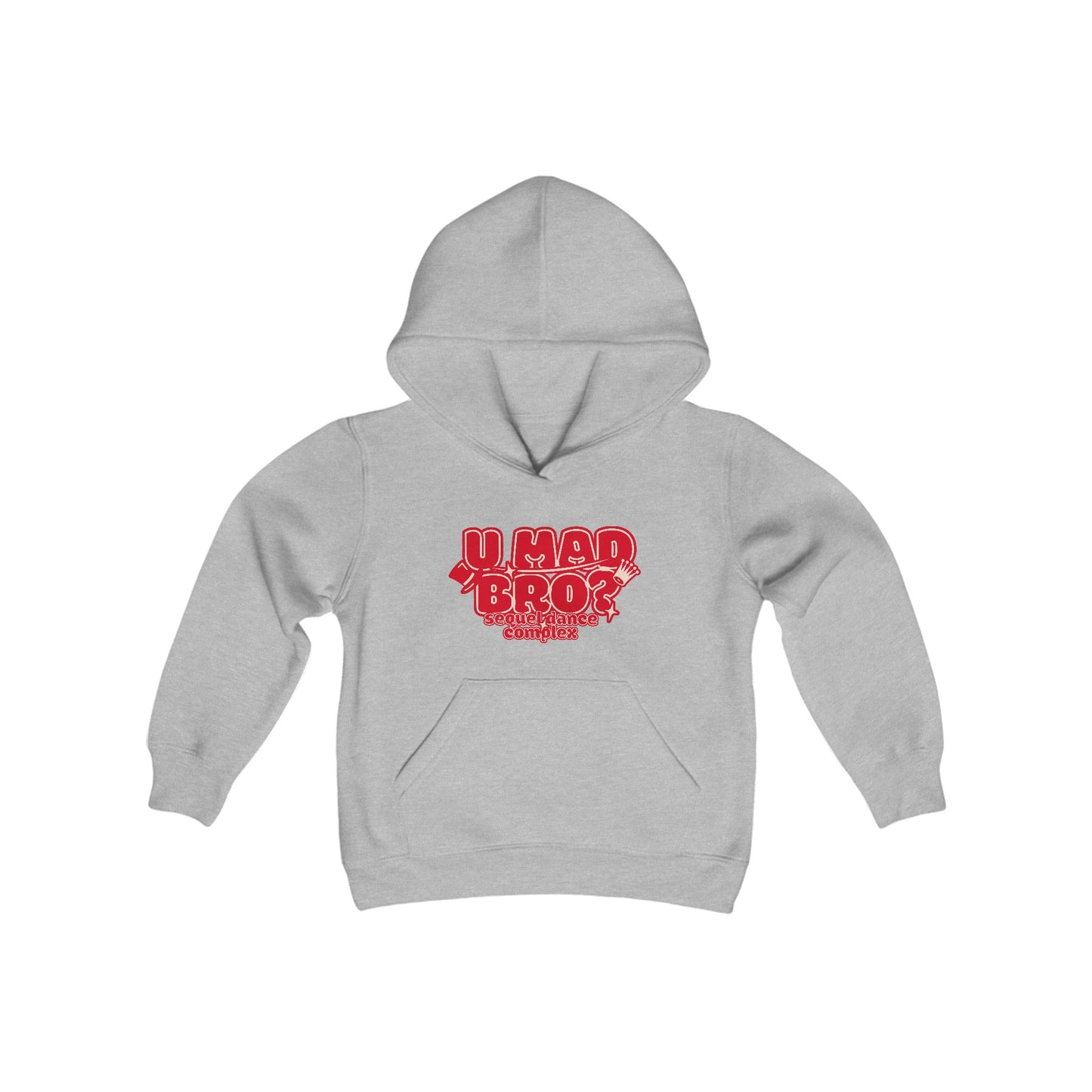 You Mad Bro? - Youth Heavy Blend Hooded Sweatshirt