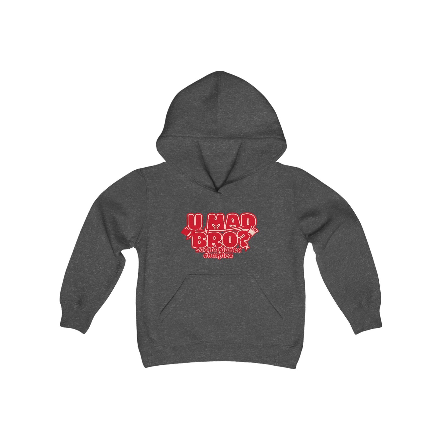 You Mad Bro? - Youth Heavy Blend Hooded Sweatshirt