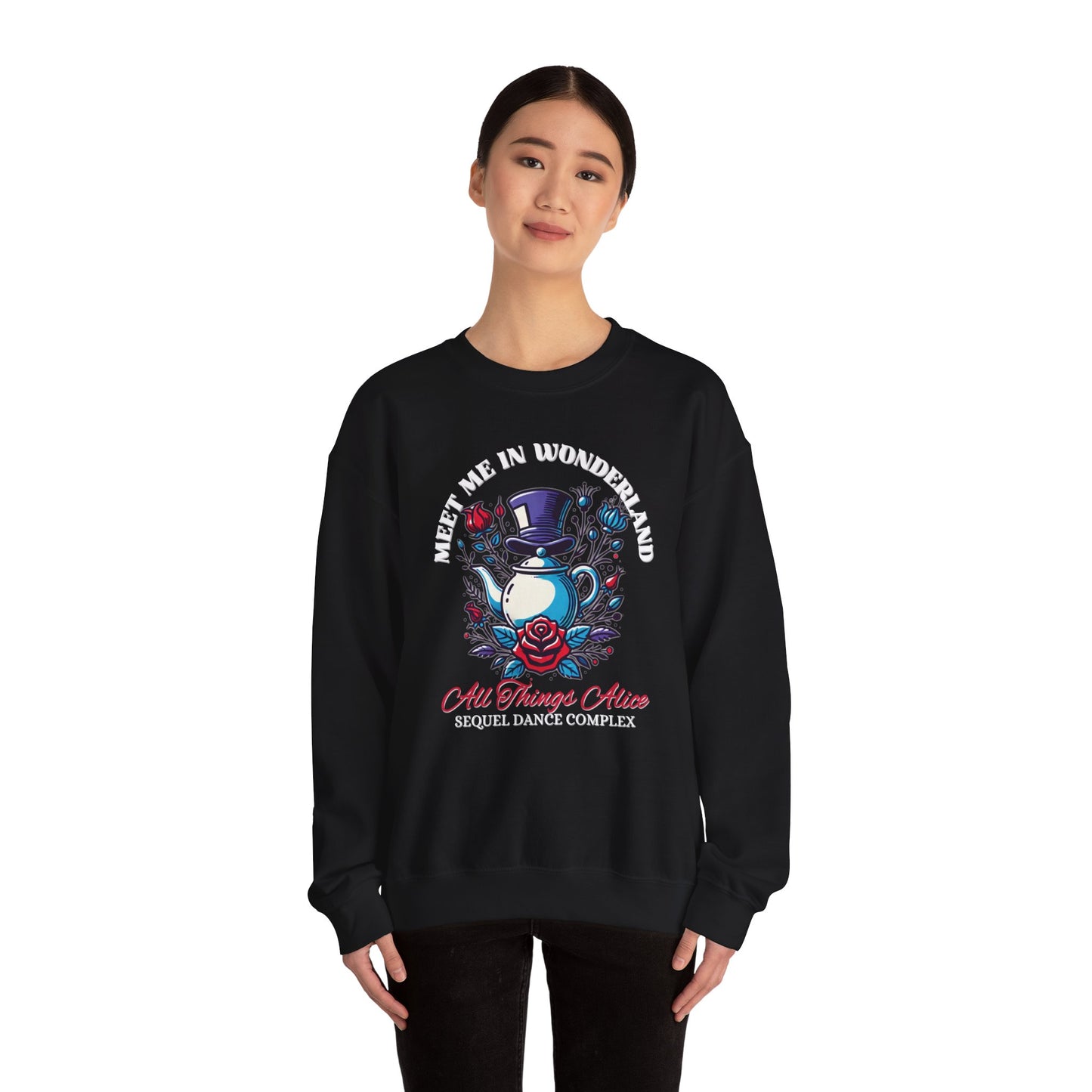 Meet Me In Wonderland - Gildan 18000 Sweatshirt