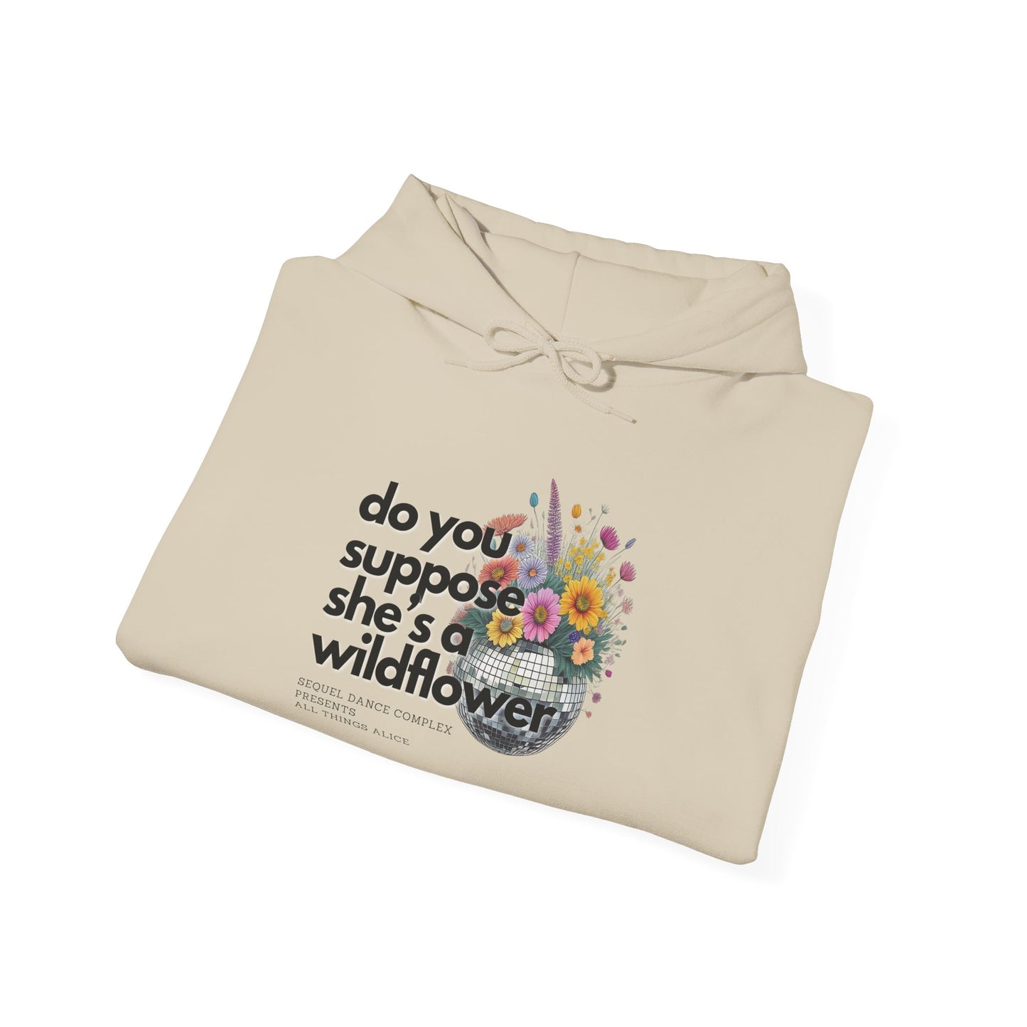 Wildflower Disco Flowers - Unisex Heavy Blend™ Hooded Sweatshirt