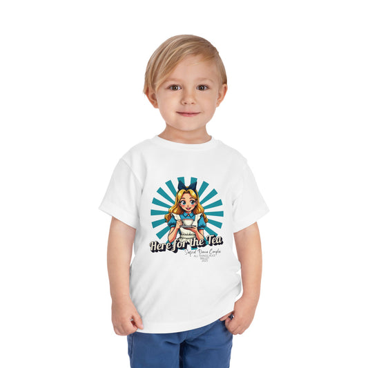 Toddler - Here For The Tea - Short Sleeve Tee