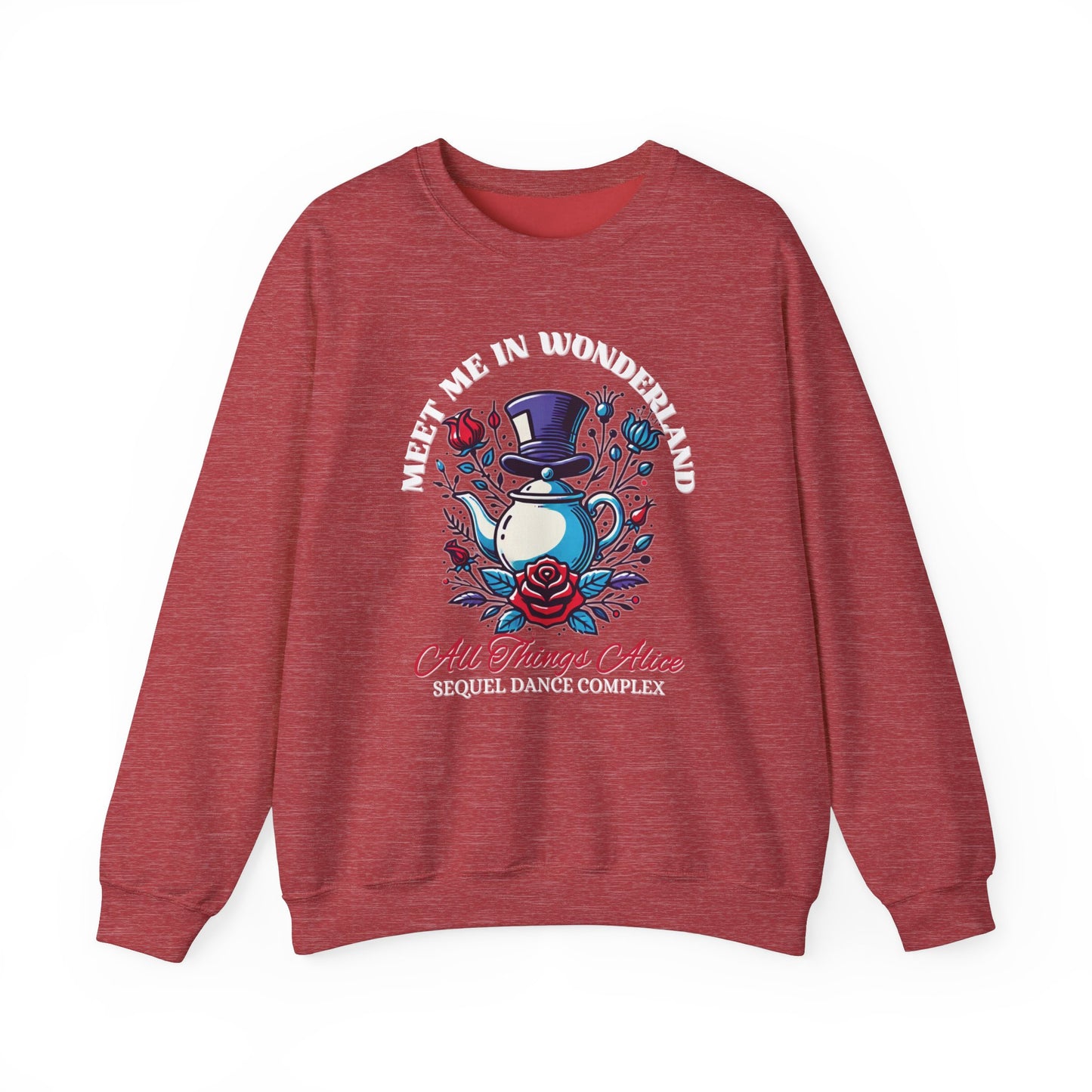 Meet Me In Wonderland - Gildan 18000 Sweatshirt