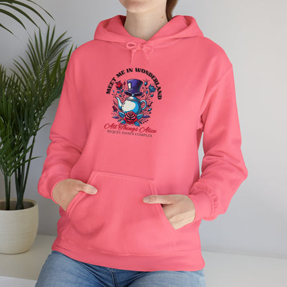 All Things Alice - Meet Me In Wonderland - Unisex Heavy Blend™ Hooded Sweatshirt