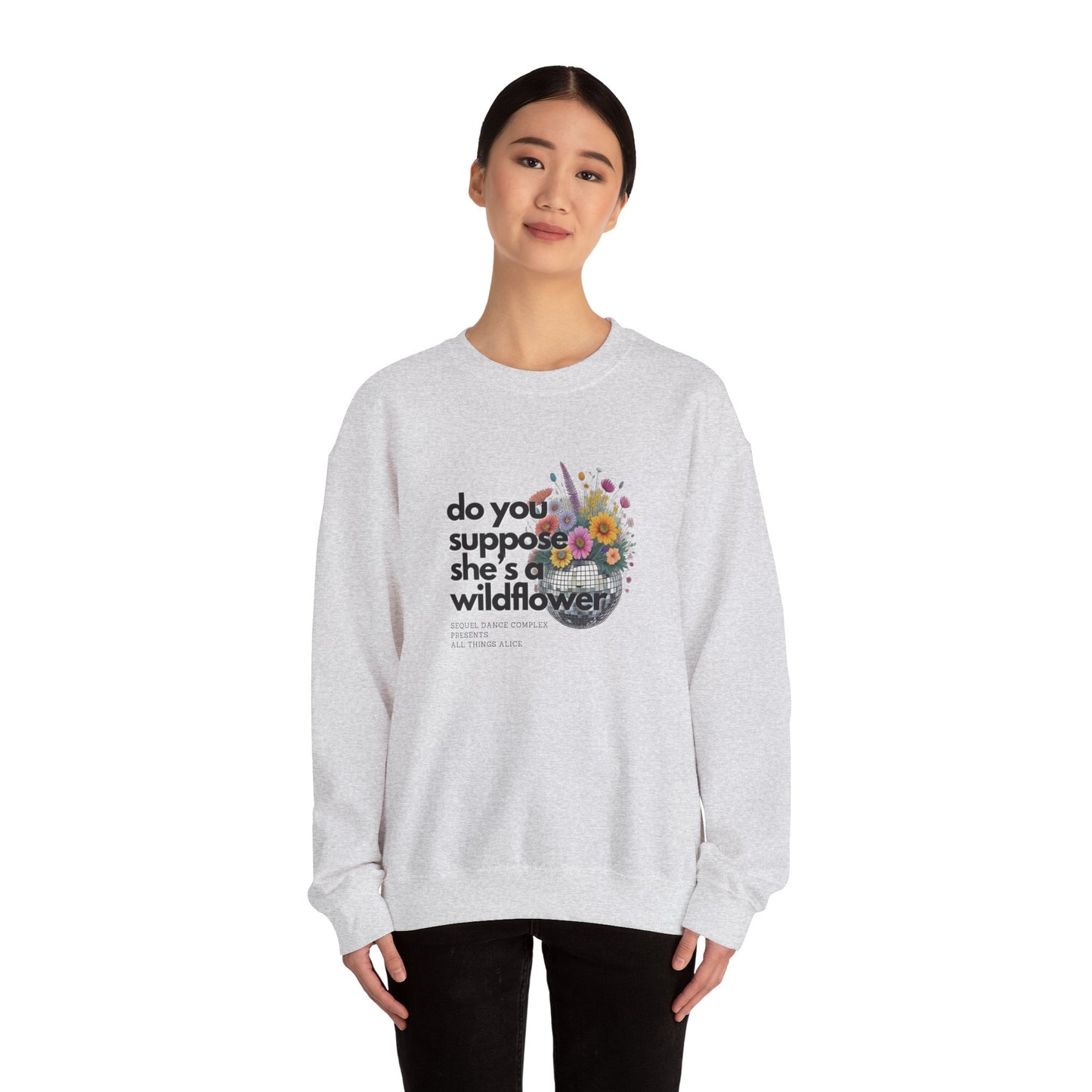 Wildflower Disco Flowers - Sweatshirt -  Unisex Ultra Cotton