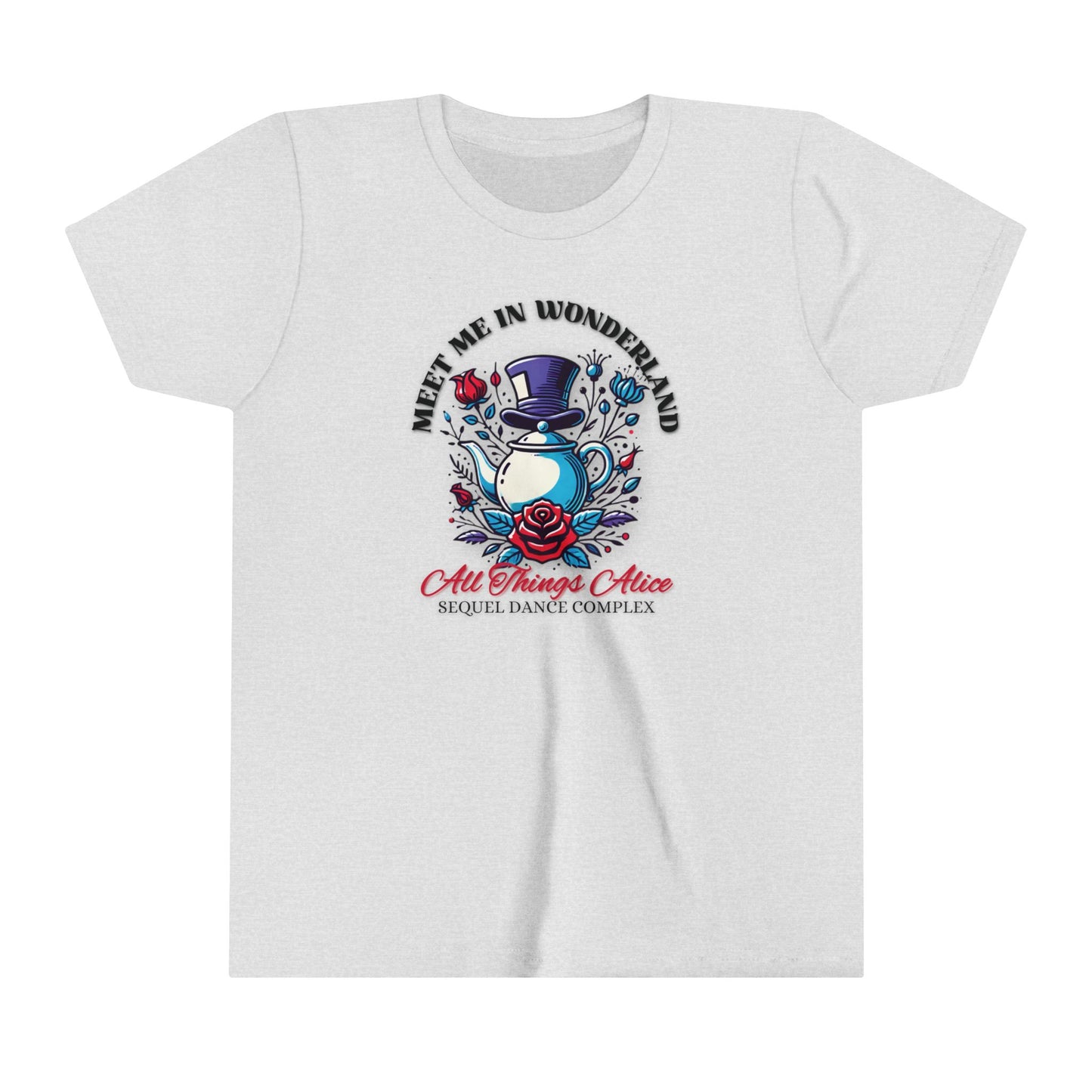 Meet Me In Wonderland -- Youth Short Sleeve Tee