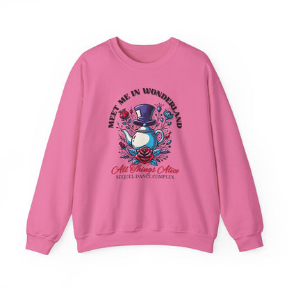 Meet Me In Wonderland - Gildan 18000 Sweatshirt