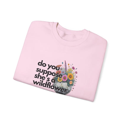 Wildflower Disco Flowers - Sweatshirt -  Unisex Ultra Cotton