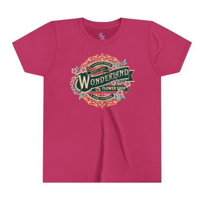 Wonderland Flower Shop - Youth Short Sleeve Tee