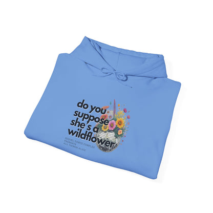 Wildflower Disco Flowers - Unisex Heavy Blend™ Hooded Sweatshirt