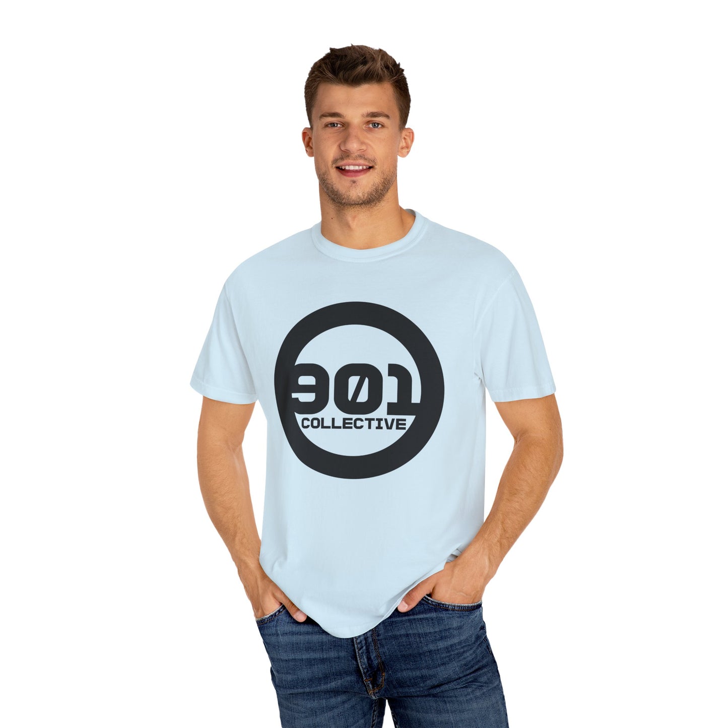 901 Collective Comfort Colors Tee - Circle Logo T-Shirt