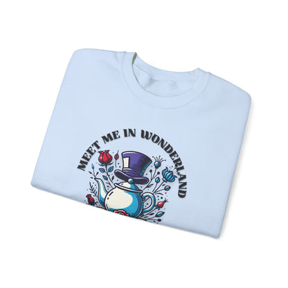 Meet Me In Wonderland - Gildan 18000 Sweatshirt