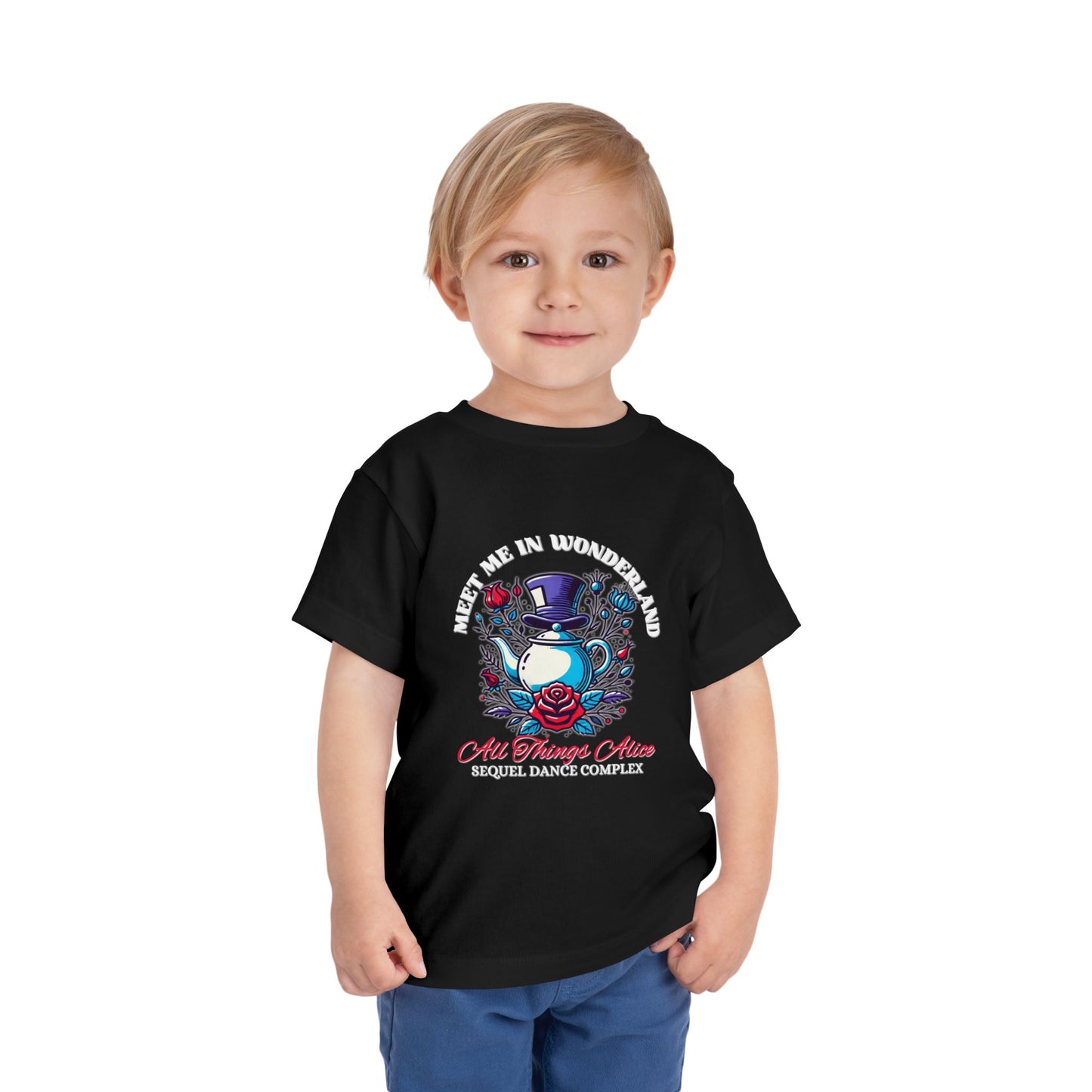 Meet Me In Wonderland - Toddler Short Sleeve Tee