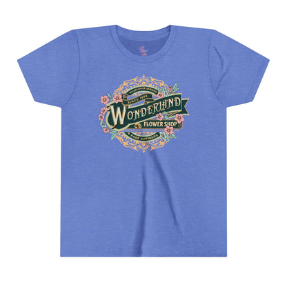 Wonderland Flower Shop - Youth Short Sleeve Tee