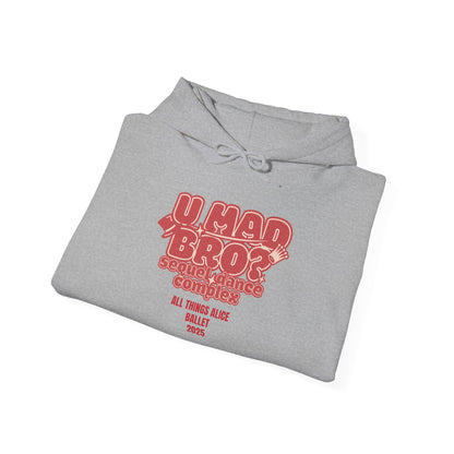 You Mad Bro? - All Things Alice - Unisex Heavy Blend™ Hooded Sweatshirt