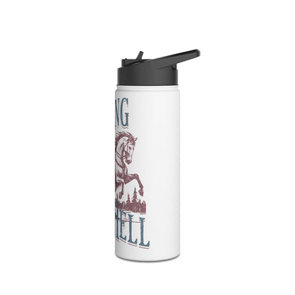 Raising Hell - Stainless Steel Water Bottle, Standard Lid