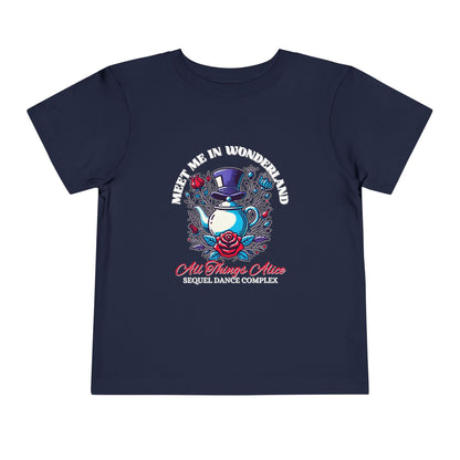 Meet Me In Wonderland - Toddler Short Sleeve Tee