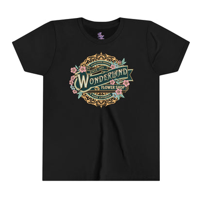 Wonderland Flower Shop - Youth Short Sleeve Tee