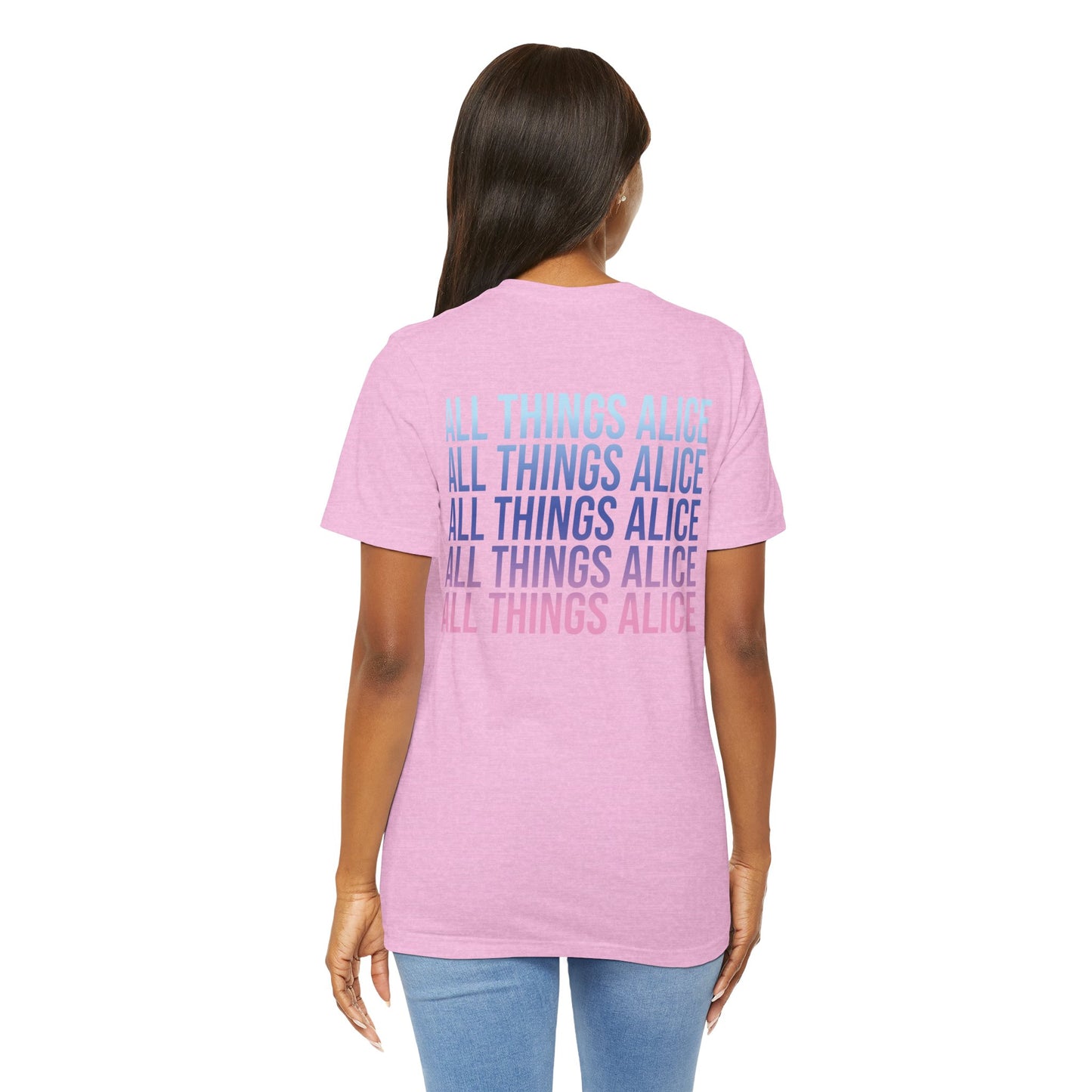 All Things Alice - Bubblegum Queen - Unisex Jersey Short Sleeve Tee