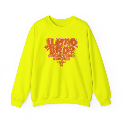 You Mad Bro? - All Things Alice - Unisex Heavy Blend™ Crewneck Sweatshirt